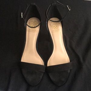 Black snake skin pattern heels!